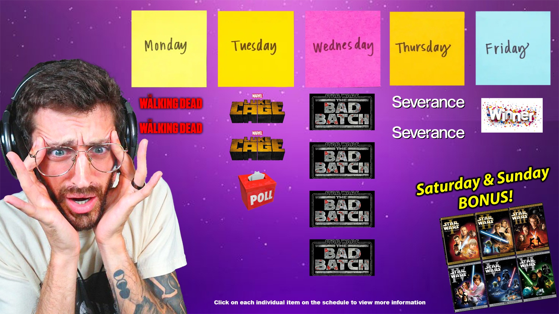 Weekly Schedule